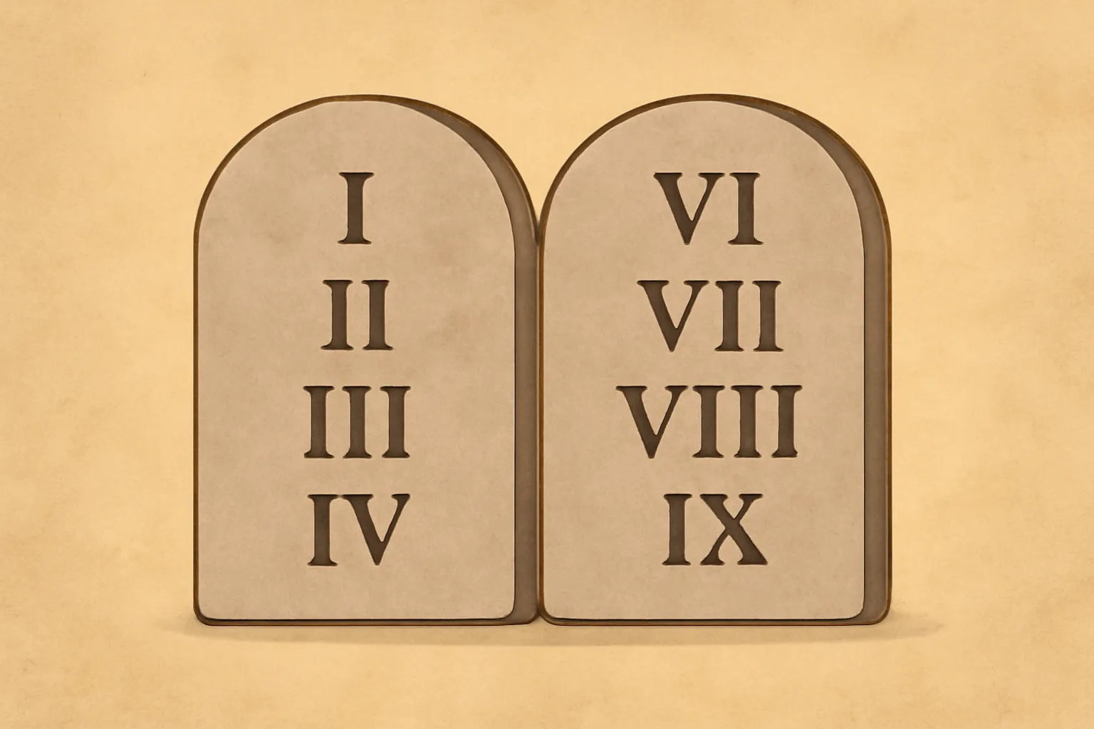 10 commandments in order kjv