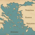 7 Churches in Revelation Map: Location Guide and Bible Study 7 churches in revelation map