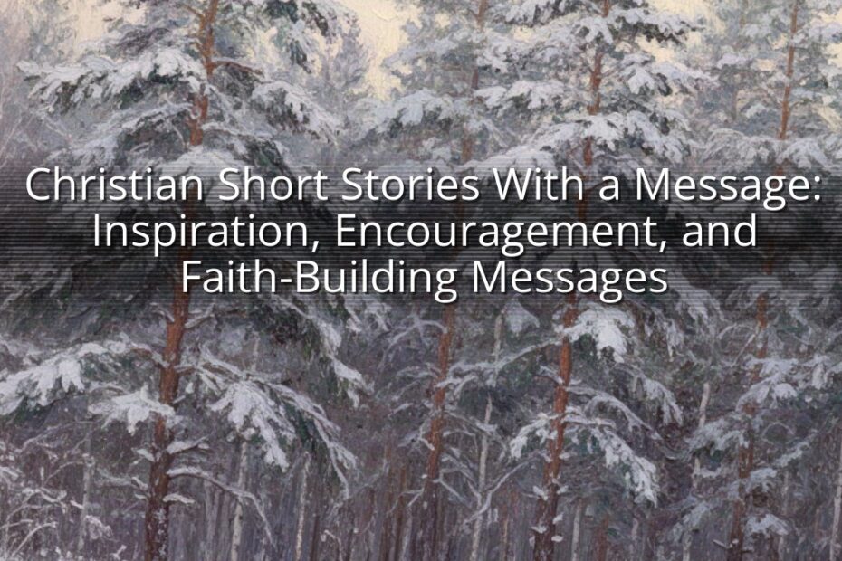 Christian Short Stories With a Message: Inspiration, Encouragement, and Faith-Building Messages