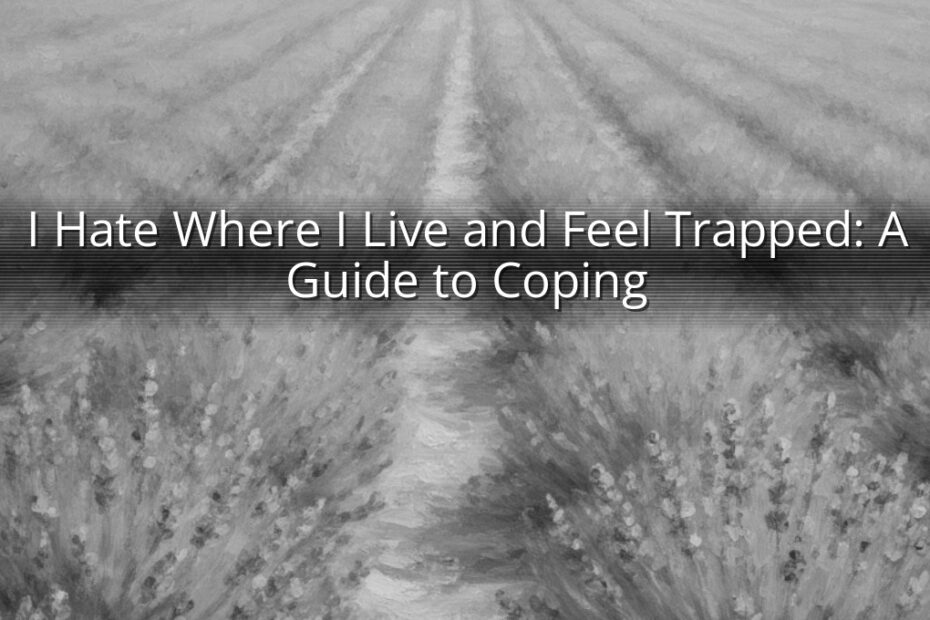 I Hate Where I Live and Feel Trapped: A Guide to Coping