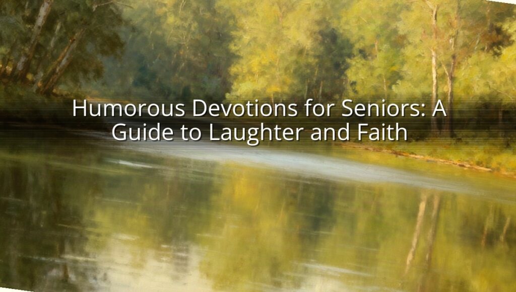 Humorous Devotions for Seniors: A Guide to Laughter and Faith