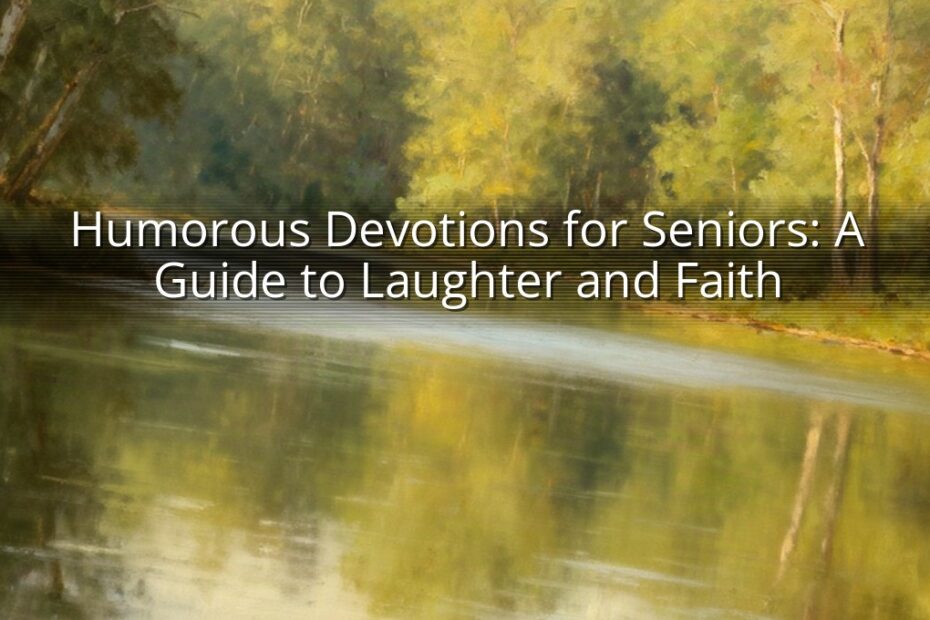 Humorous Devotions for Seniors: A Guide to Laughter and Faith