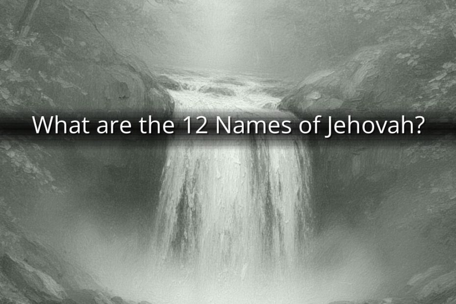 What are the 12 Names of Jehovah?