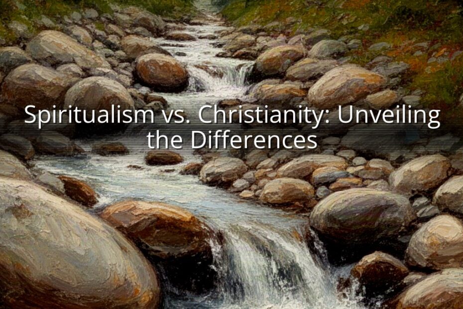 Spiritualism vs. Christianity: Unveiling the Differences