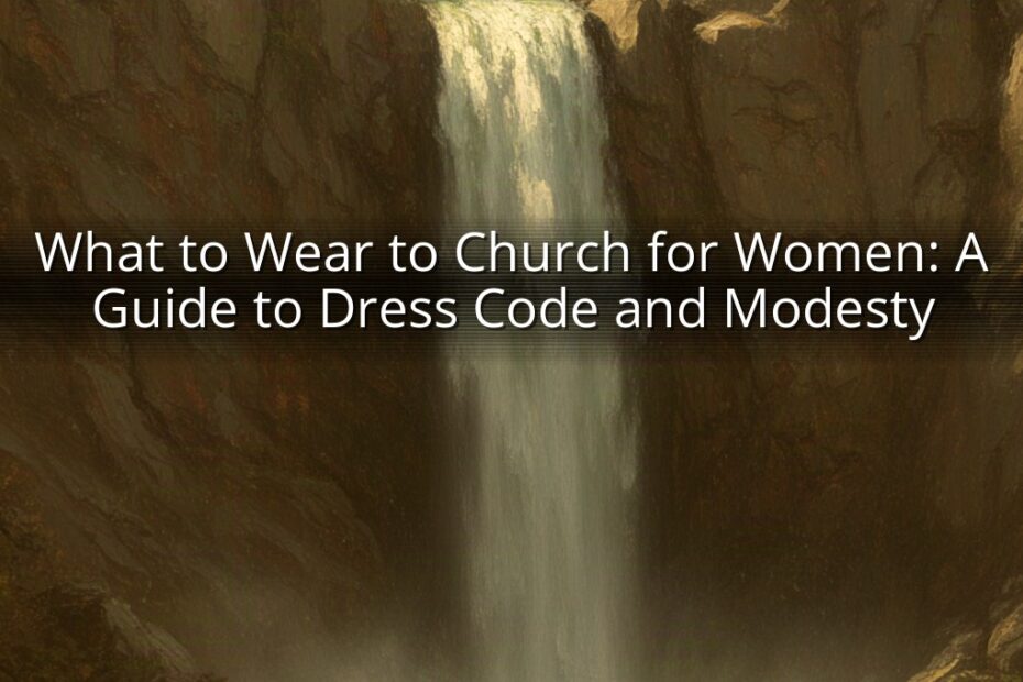 What to Wear to Church for Women: A Guide to Dress Code and Modesty