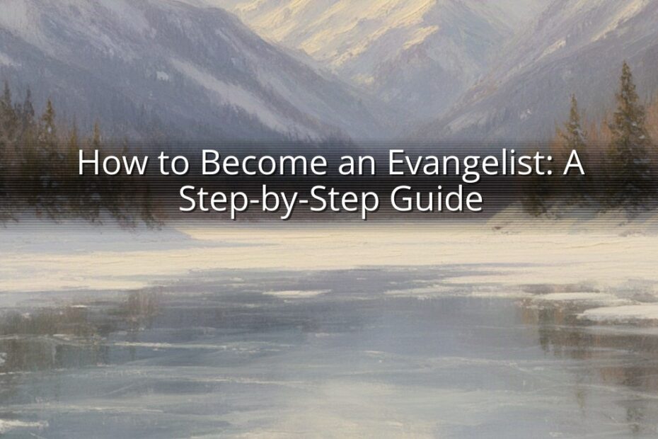 How to Become an Evangelist: A Step-by-Step Guide