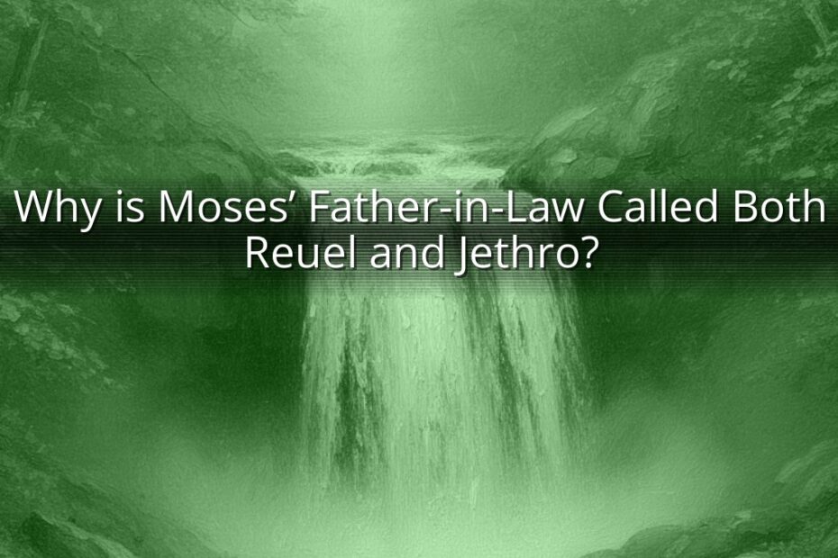 Why is Moses’ Father-in-Law Called Both Reuel and Jethro?
