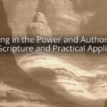 Walking in the Power and Authority of God: Scripture and Practical Application Walking in the Power and Authority of God: Scripture and Practical Application