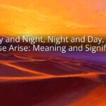 Day and Night, Night and Day, Let Incense Arise: Meaning and Significance