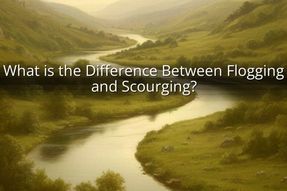 What is the Difference Between Flogging and Scourging?