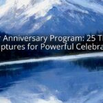 Pastor Anniversary Program: 25 Themes + Scriptures for Powerful Celebrations