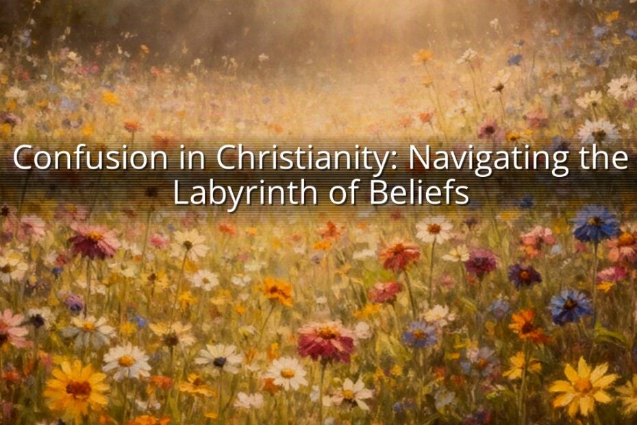 Confusion in Christianity: Navigating the Labyrinth of Beliefs