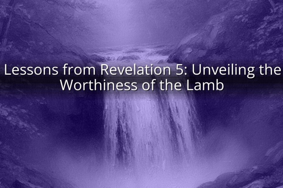 Lessons from Revelation 5: Unveiling the Worthiness of the Lamb