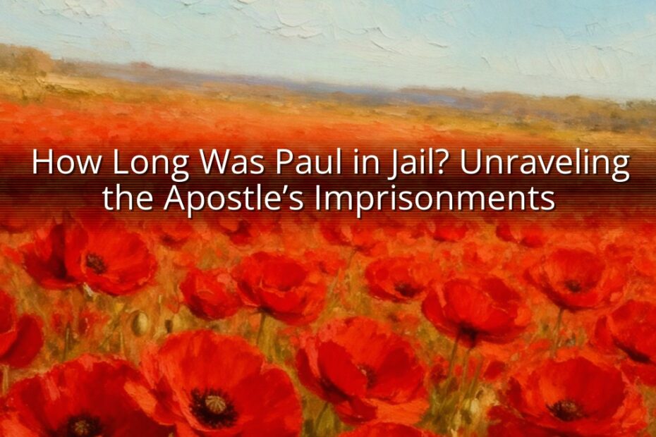 How Long Was Paul in Jail? Unraveling the Apostle’s Imprisonments