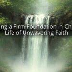 Building a Firm Foundation in Christ: A Life of Unwavering Faith