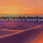 Can Demons Enter Churches? Exploring Spiritual Warfare in Sacred Spaces Can Demons Enter Churches? Exploring Spiritual Warfare in Sacred Spaces