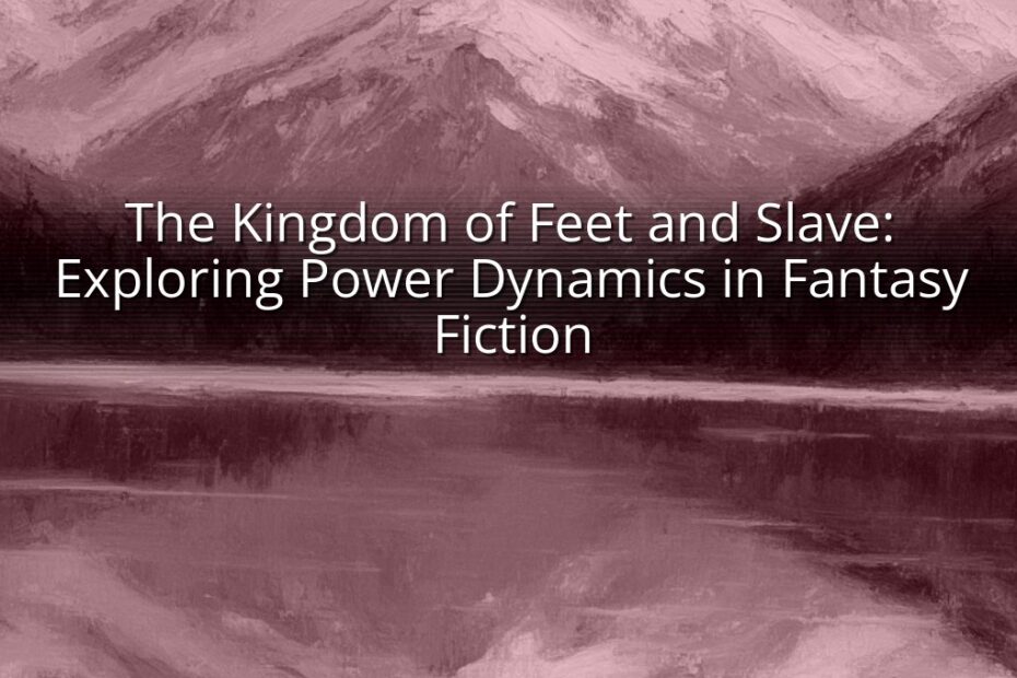The Kingdom of Feet and Slave: Exploring Power Dynamics in Fantasy Fiction