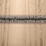 Jobs 3 Friends: Lessons in Comfort and the Perils of Presumptive Judgment
