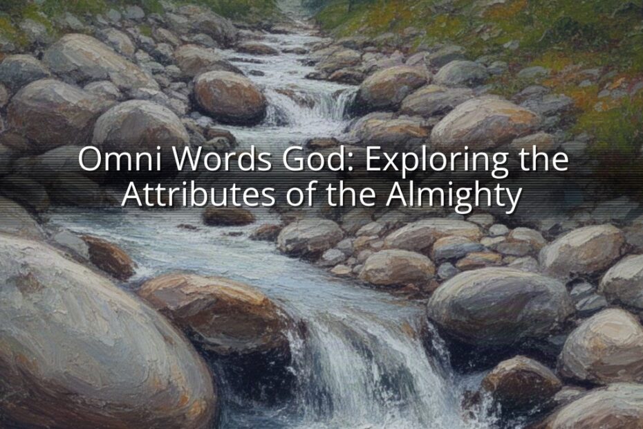 Omni Words God: Exploring the Attributes of the Almighty
