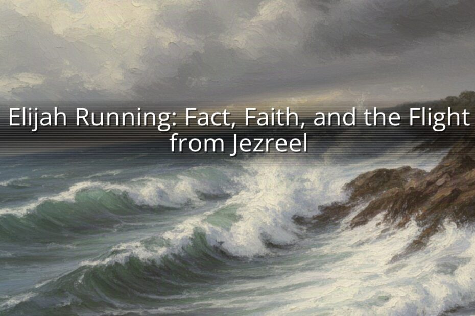 Elijah Running: Fact, Faith, and the Flight from Jezreel