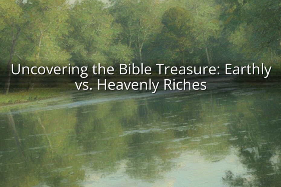 Uncovering the Bible Treasure: Earthly vs. Heavenly Riches
