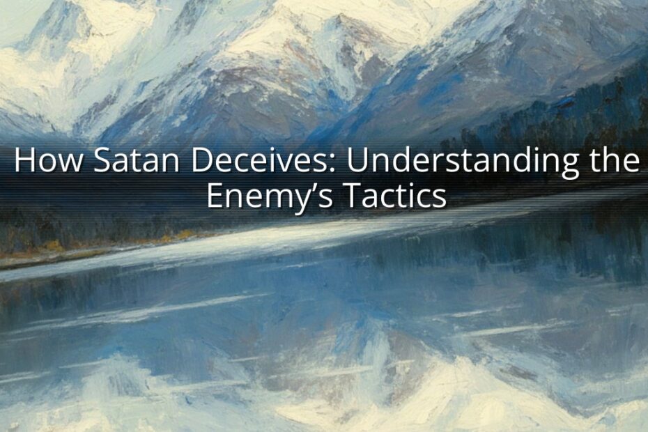How Satan Deceives: Understanding the Enemy’s Tactics