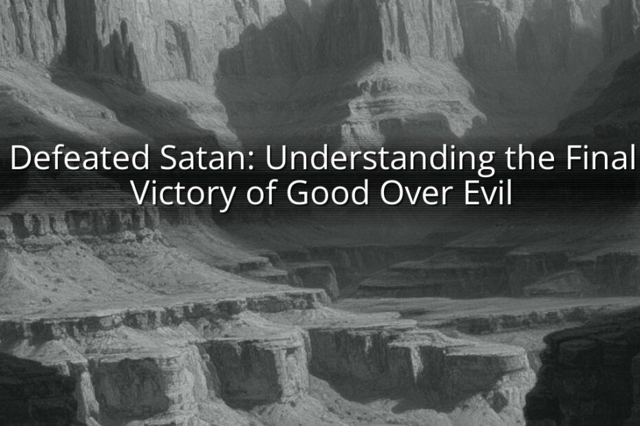 Defeated Satan: Understanding the Final Victory of Good Over Evil