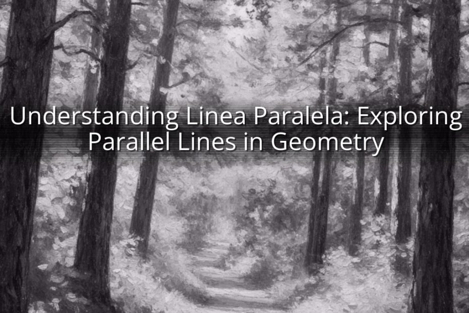 Understanding Linea Paralela: Exploring Parallel Lines in Geometry