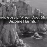 Friends Gossip: When Does Sharing Become Harmful?