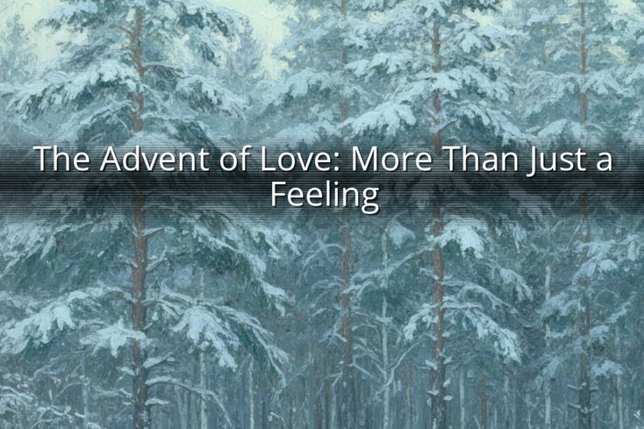 The Advent of Love: More Than Just a Feeling