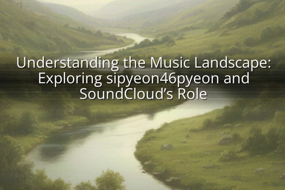 Understanding the Music Landscape: Exploring sipyeon46pyeon and SoundCloud’s Role