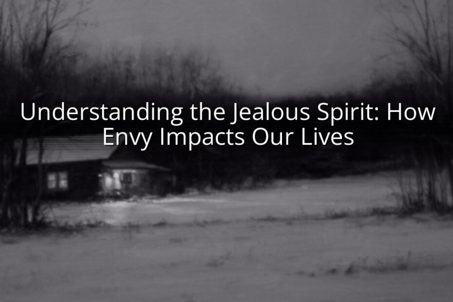 Understanding the Jealous Spirit: How Envy Impacts Our Lives