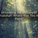Unraveling the Mystery of Baal-Shalishah: Where Was This Ancient Place?