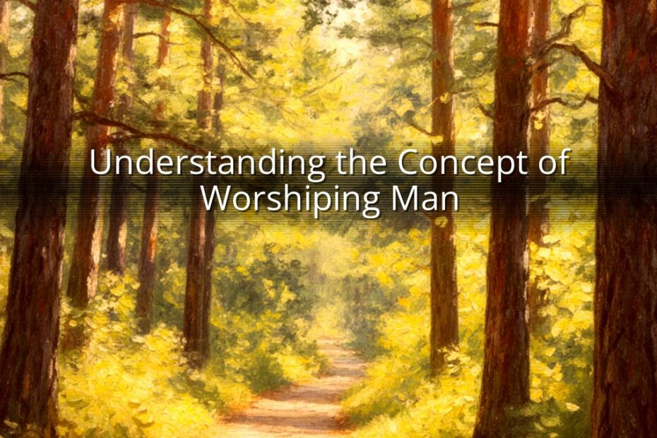 Understanding the Concept of Worshiping Man