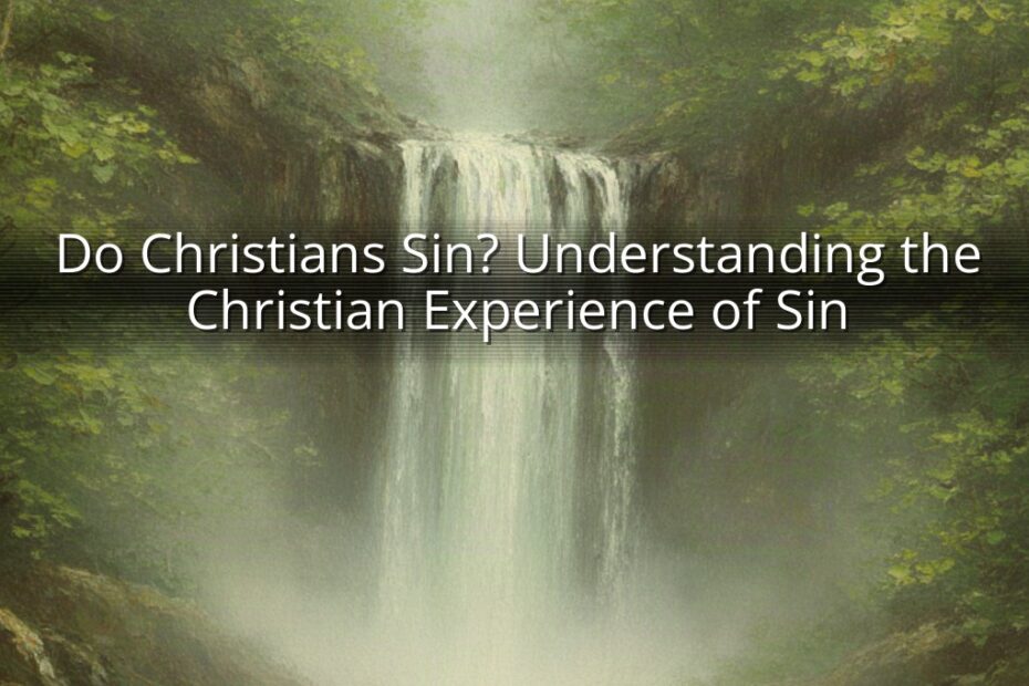 Do Christians Sin? Understanding the Christian Experience of Sin