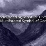 Understanding Scripture Fire: A Multifaceted Symbol of God