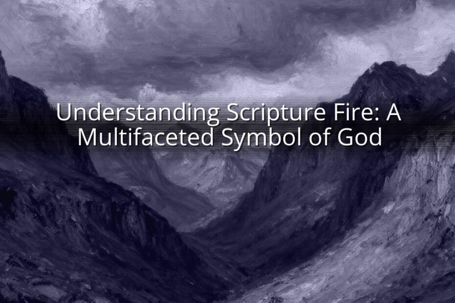 Understanding Scripture Fire: A Multifaceted Symbol of God