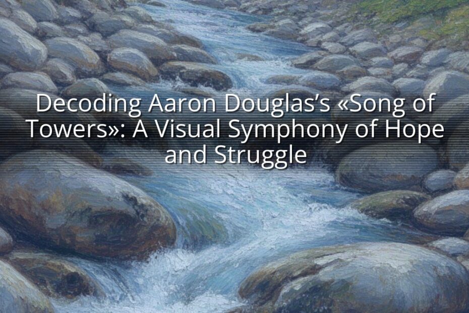 Decoding Aaron Douglas’s «Song of Towers»: A Visual Symphony of Hope and Struggle
