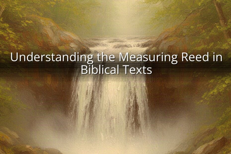 Understanding the Measuring Reed in Biblical Texts
