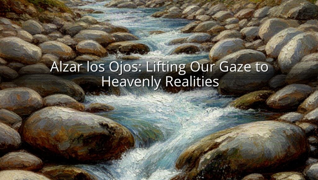 Alzar los Ojos: Lifting Our Gaze to Heavenly Realities