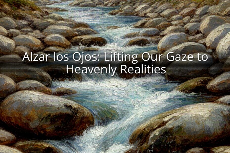 Alzar los Ojos: Lifting Our Gaze to Heavenly Realities