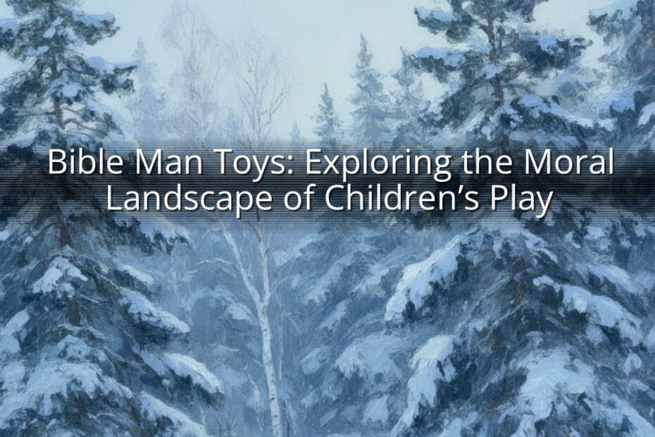 Bible Man Toys: Exploring the Moral Landscape of Children’s Play