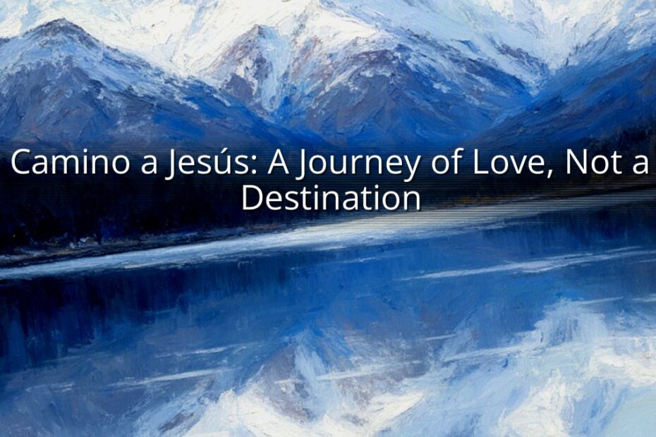 Camino a Jesús: A Journey of Love, Not a Destination
