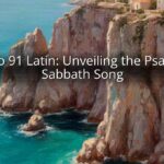 Salmo 91 Latin: Unveiling the Psalm of Sabbath Song