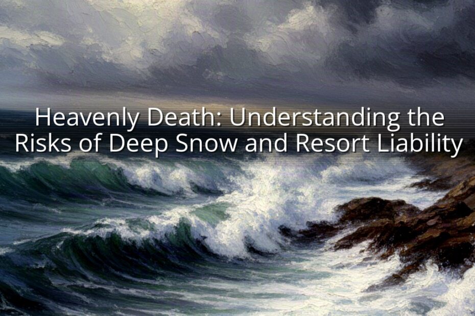 Heavenly Death: Understanding the Risks of Deep Snow and Resort Liability