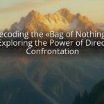 Decoding the "Bag of Nothing": Exploring the Power of Direct Confrontation Decoding the «Bag of Nothing»: Exploring the Power of Direct Confrontation