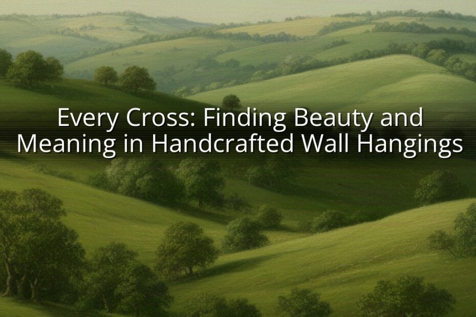 Every Cross: Finding Beauty and Meaning in Handcrafted Wall Hangings