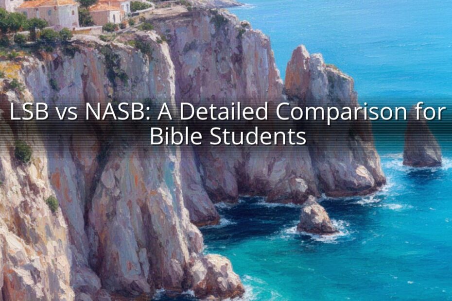 LSB vs NASB: A Detailed Comparison for Bible Students