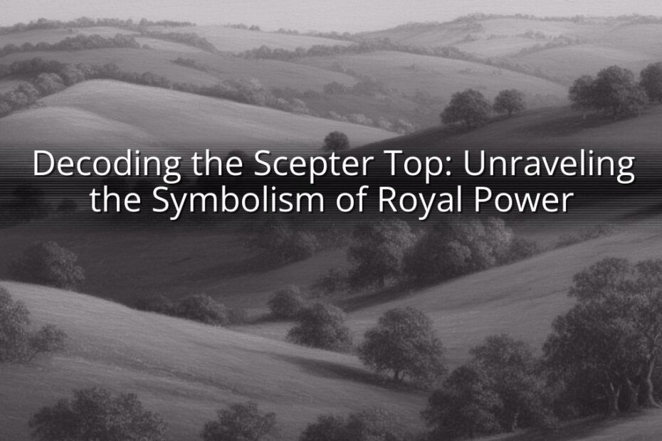 Decoding the Scepter Top: Unraveling the Symbolism of Royal Power