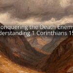 Conquering the Death Enemy: Understanding 1 Corinthians 15:26 Conquering the Death Enemy: Understanding 1 Corinthians 15:26